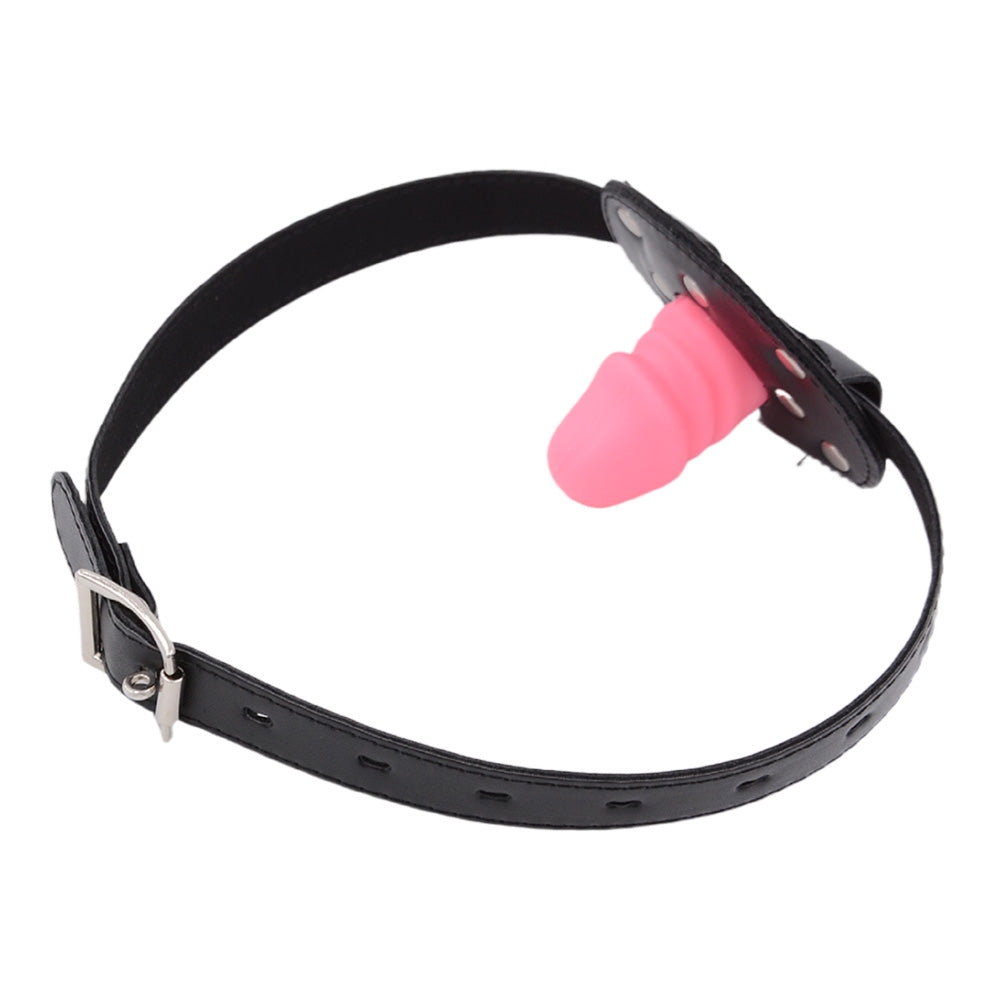 Petit Bâillon Gode BDSM Avec Sangle Réglable