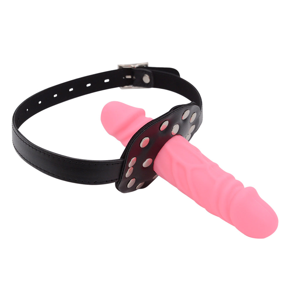 Bâillon Gode BDSM Double Personnalisable pour Bondage