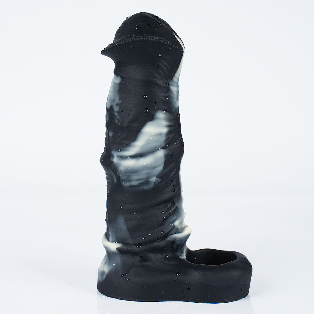 Gaine à pénis Cheval Silicone Souple 17,8 cm