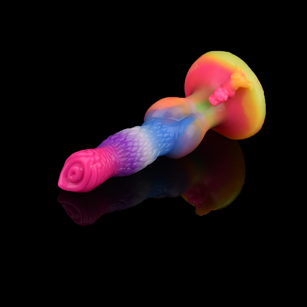 Gode Chien Fantasy Arc-En-Ciel Lumineux 22,5 Cm