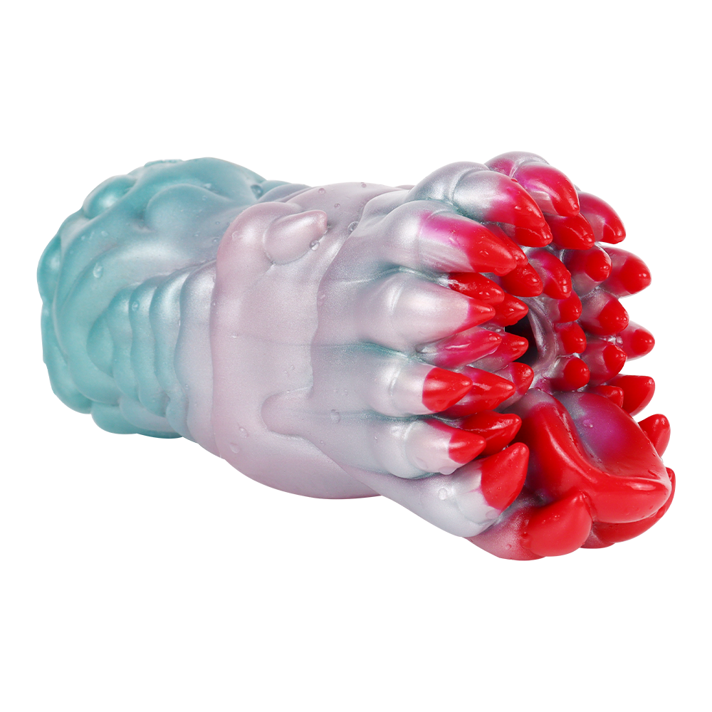 Masturbateur Homme Pocket Pussy Monstre Rouge Écarlate à Reliefs d’Étamines