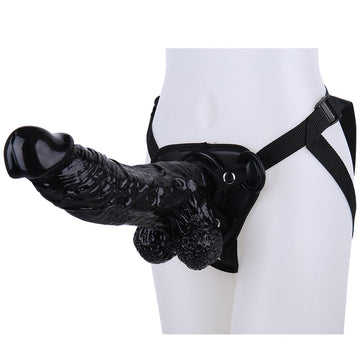 Gros Gode Ceinture Noir Réaliste 30 cm