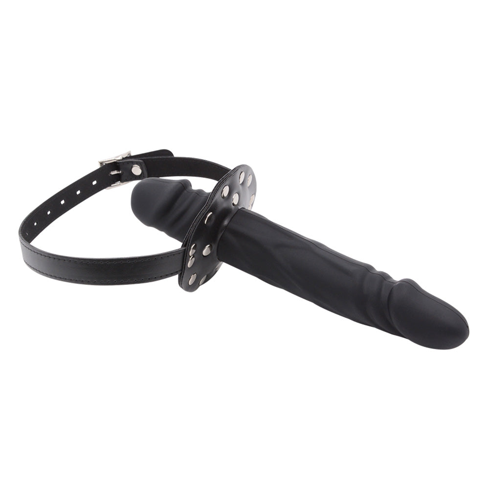 Bâillon Gode BDSM Double Personnalisable pour Bondage