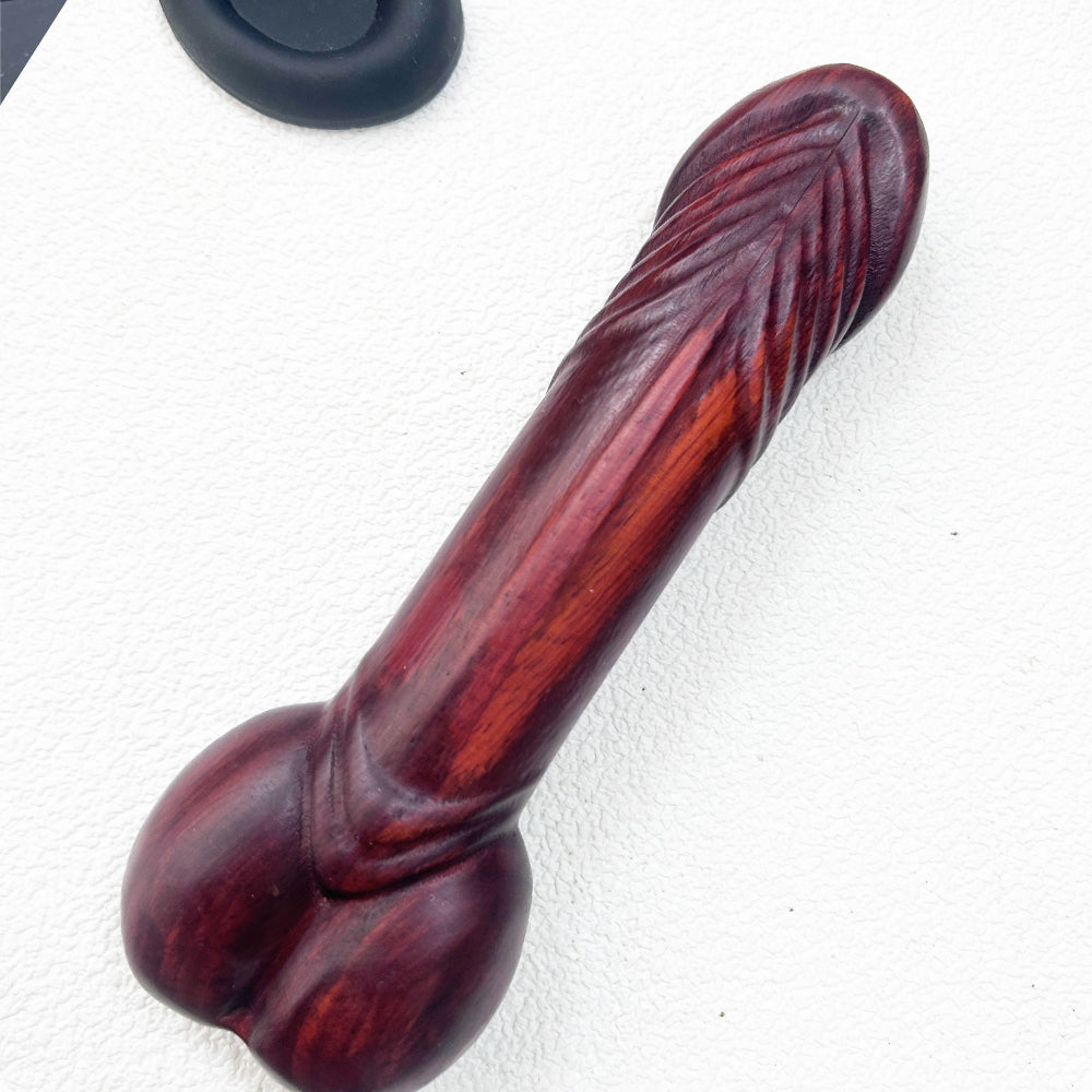 Gode En Bois Massage Point G Pour Adulte