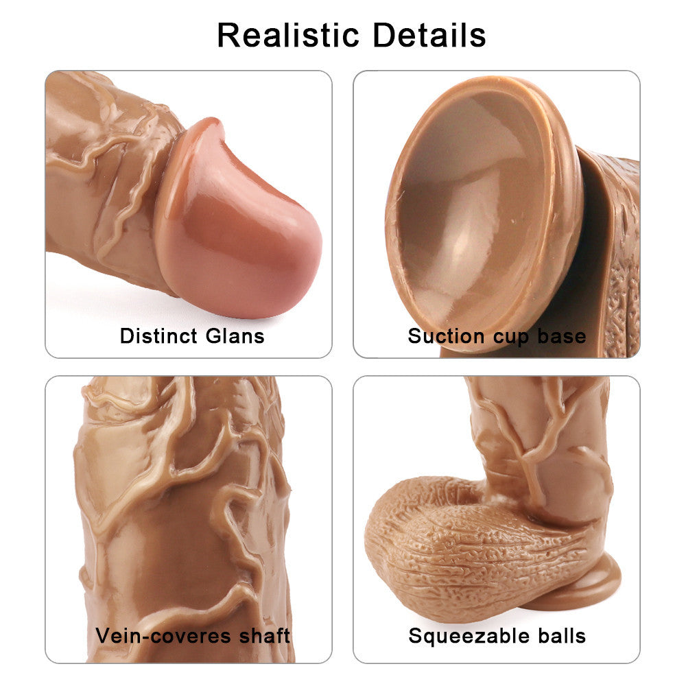 26 CM Épais Realistic Gode Large