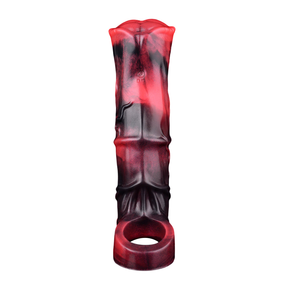 Gaine à Pénis Vibrante Fantasy 18 cm En Silicone Souple