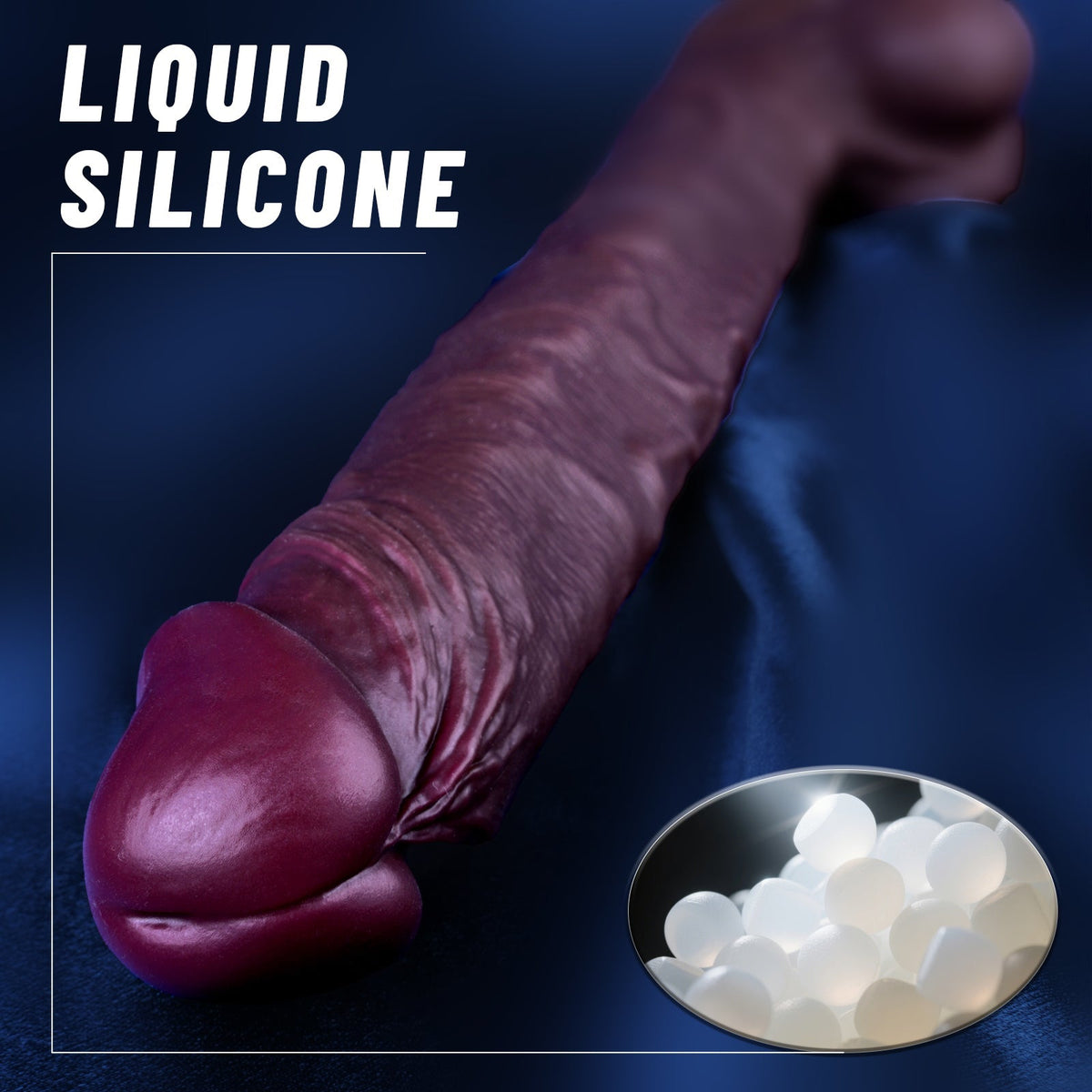 Gode Réaliste XXL Double Densité Extra Long 42 cm