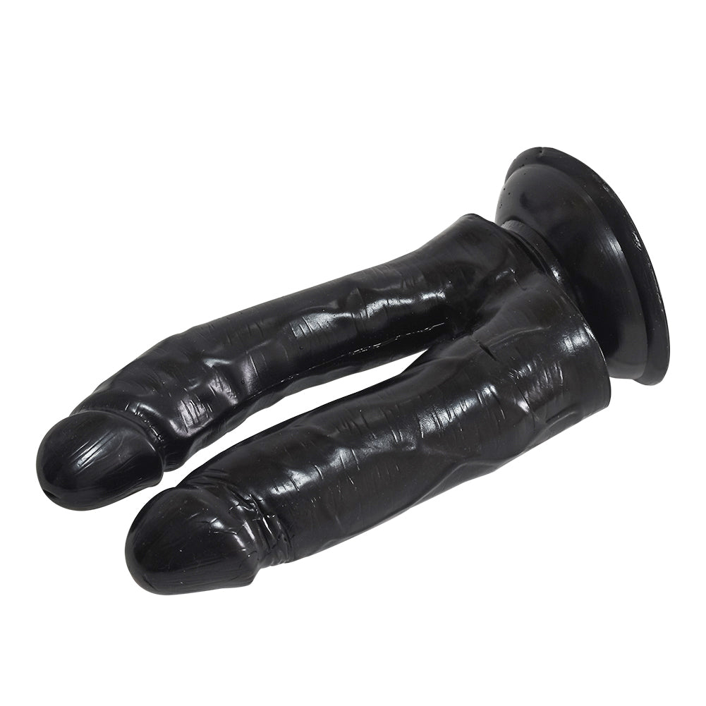 Double Gode Ventouse Petit Souple Réaliste
