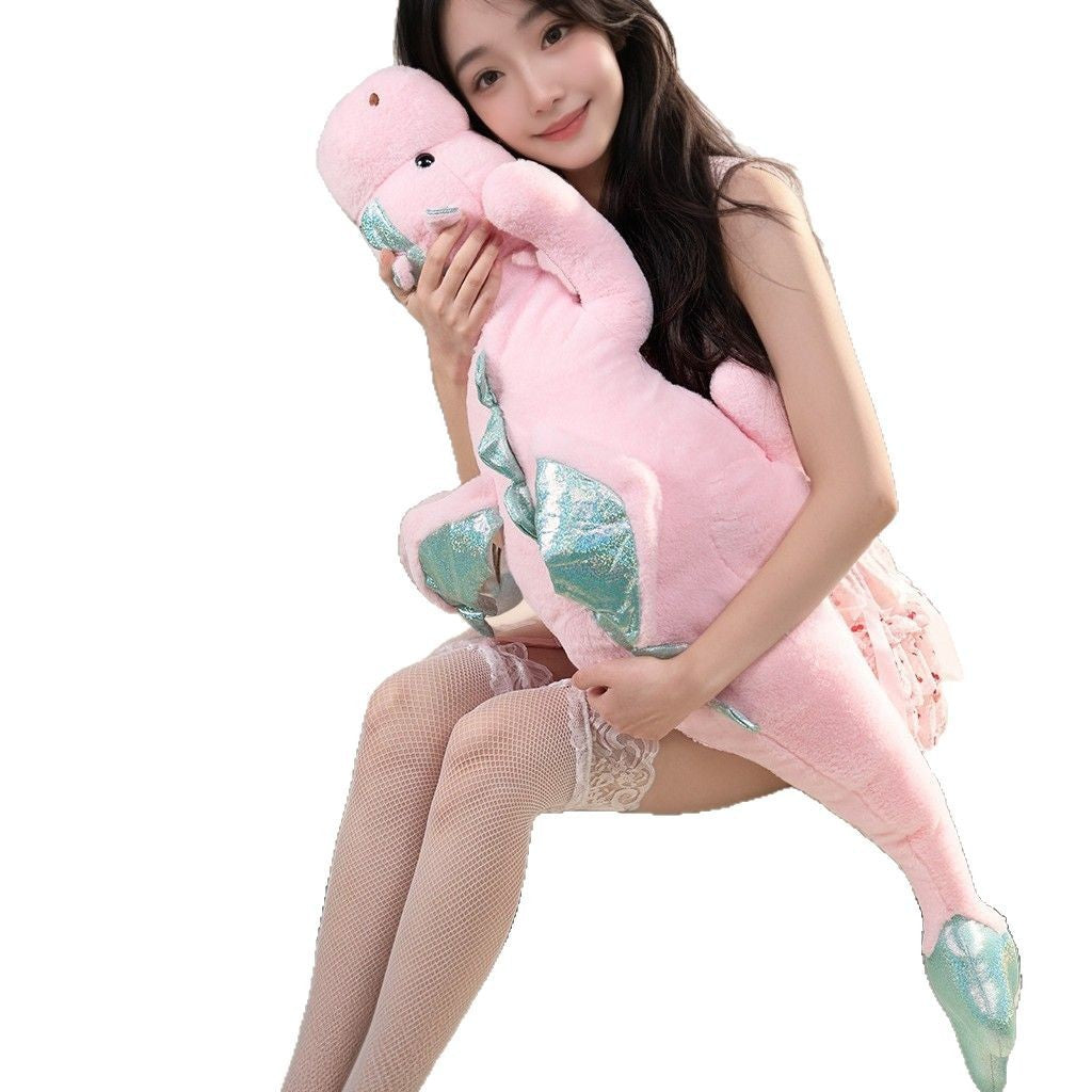 Coussin Sexuel Peluche Dragon Discrète Compatible Gode Vibrant