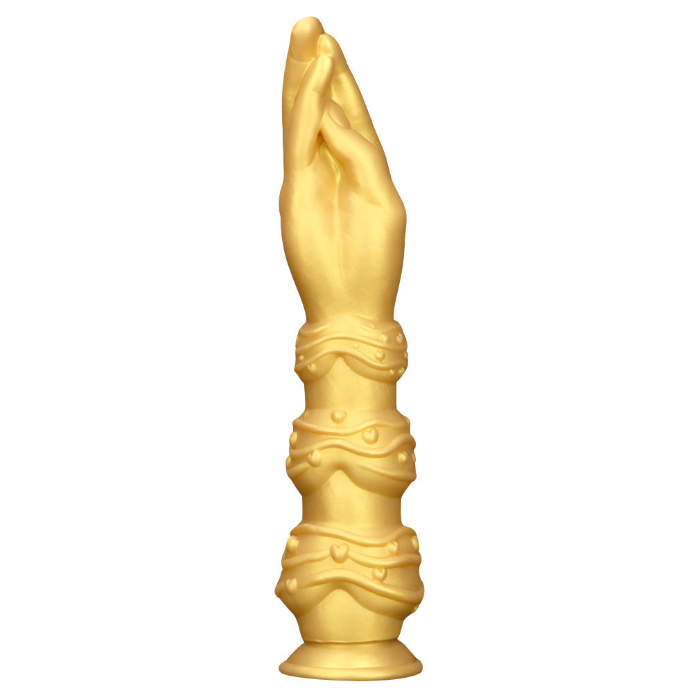 34 CM  Large En Or Silicone Huge Gode Fist