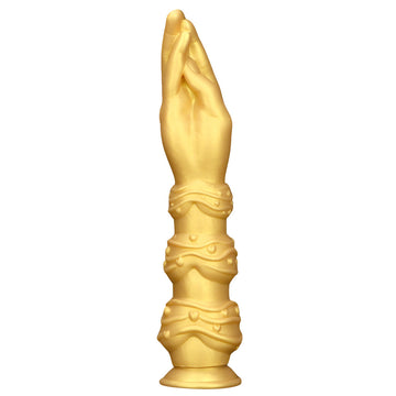 34 CM  Large En Or Silicone Huge Gode Fist