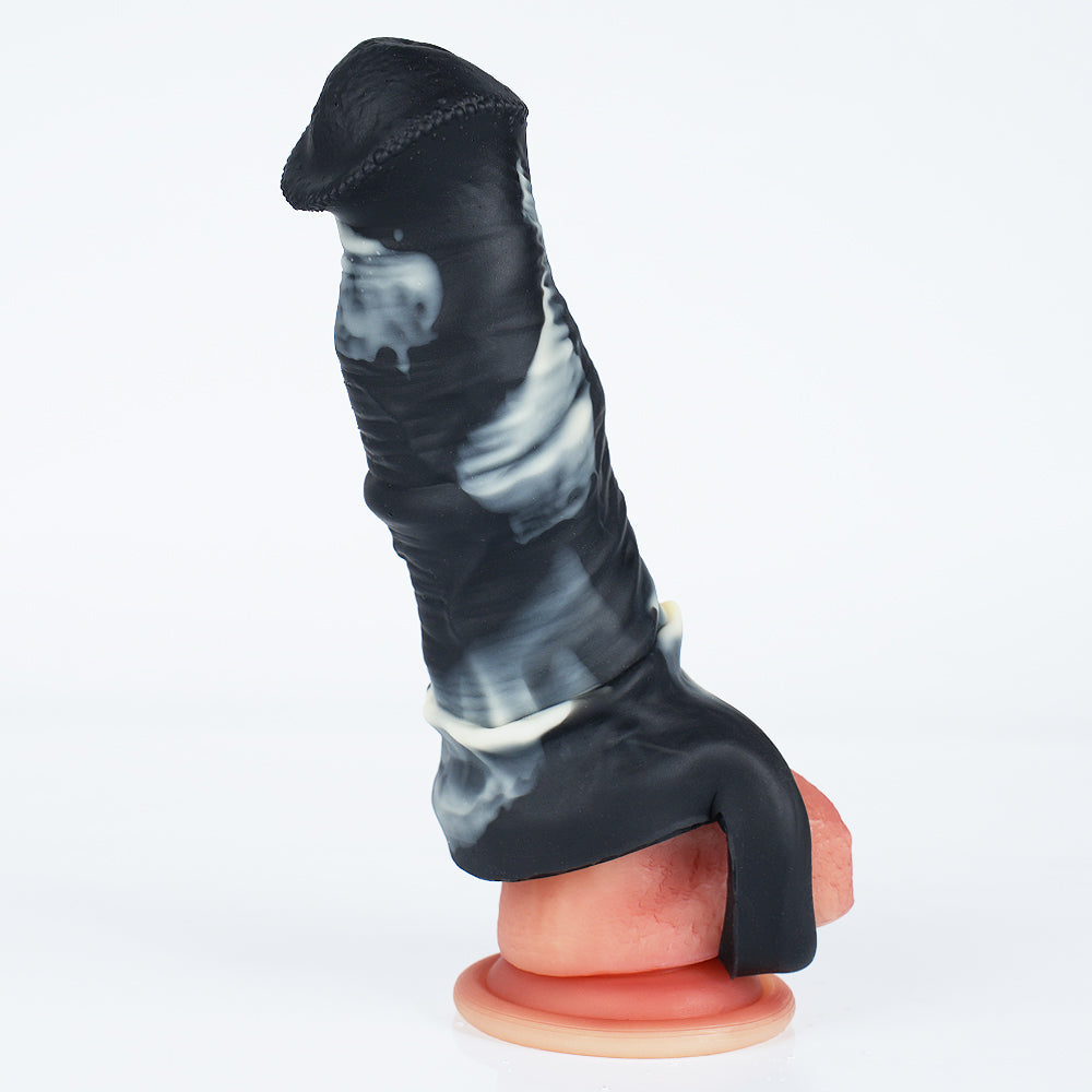 Gaine à pénis Cheval Silicone Souple 17,8 cm
