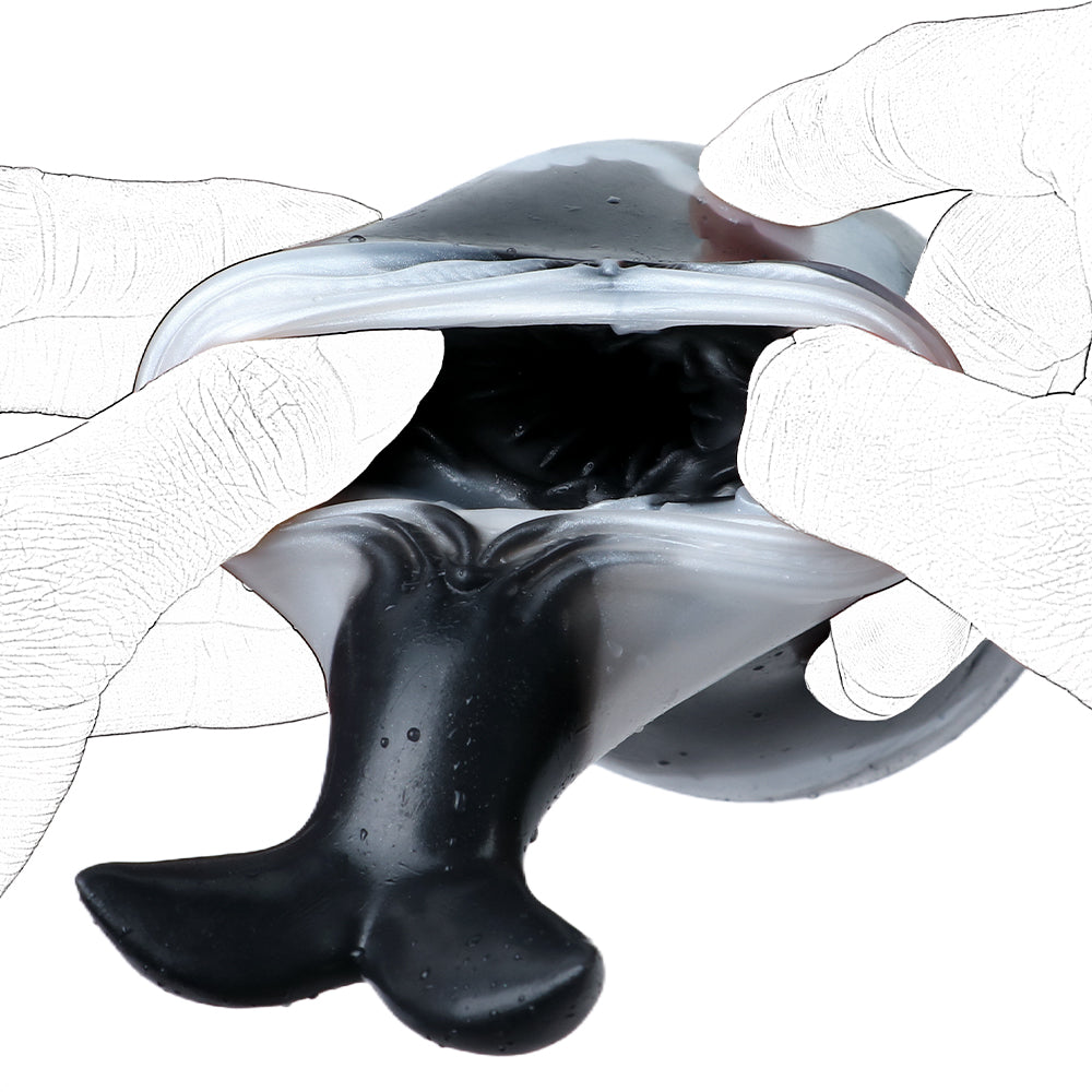 Masturbateur Anal Homme Baleine Animalier en Silicone Réaliste