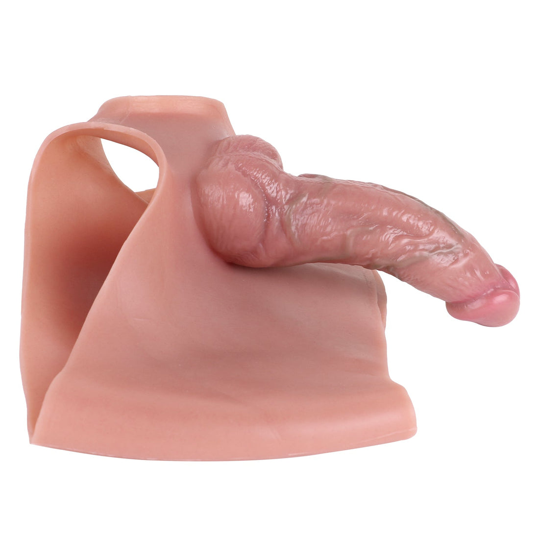 Gode Ceinture Creux Courbé avec Culotte 19,5 cm