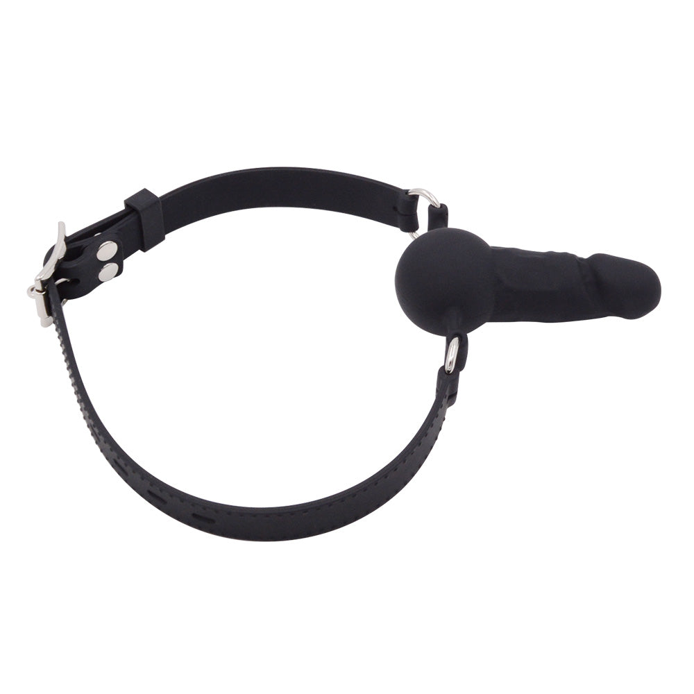 Bâillon Gode Femdom BDSM Ajustable