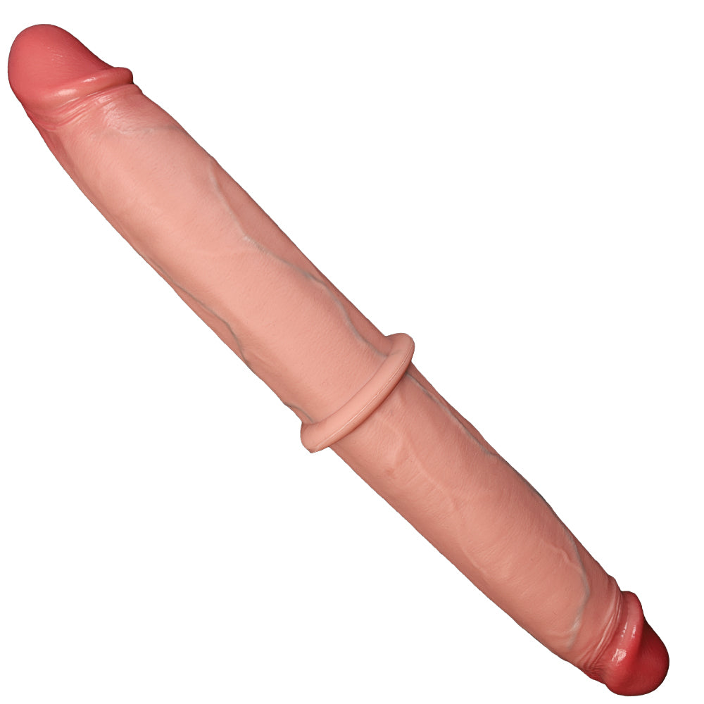 Gode Double Réaliste XXL en Silicone 40 cm