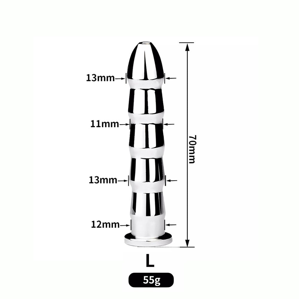 Plug Pénien En Acier Inoxydable À Tête Ogive