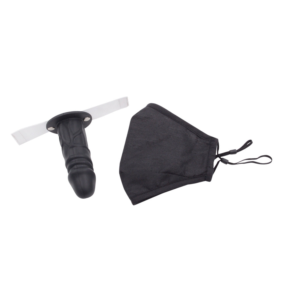 Débutant Masque Bâillon Gode Discret