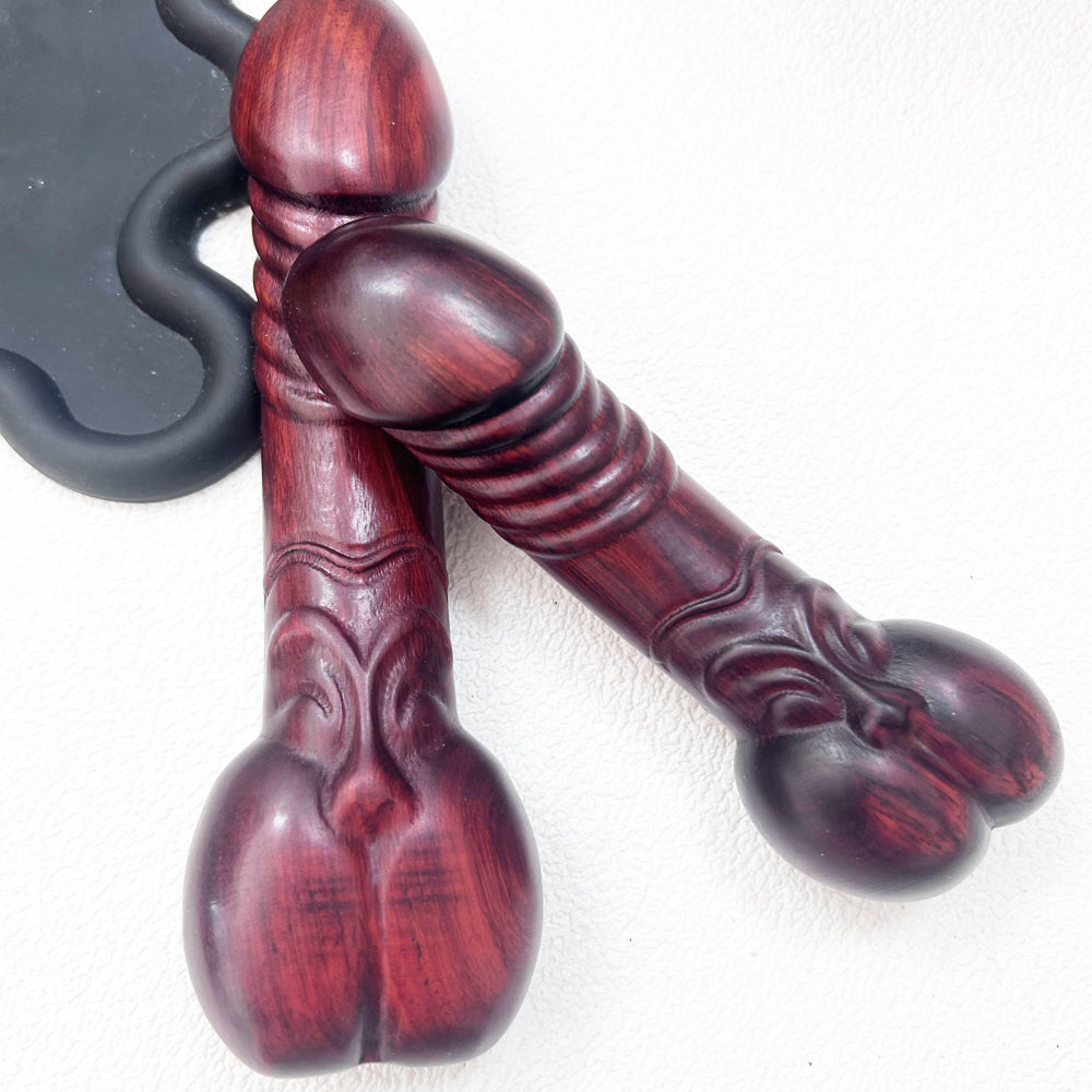 Gode En Bois Massage Point G Pour Adulte