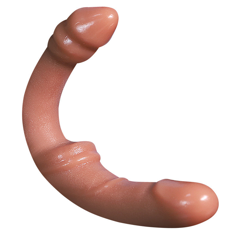 Double Réaliste Souple Gode Ceinture Sans Harnais