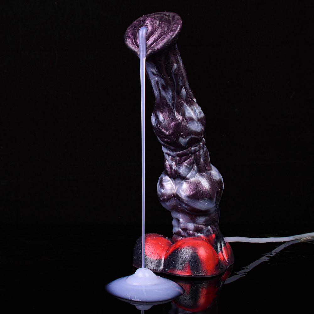 26 Cm Gode Cheval Fantasy Éjaculateur Épais