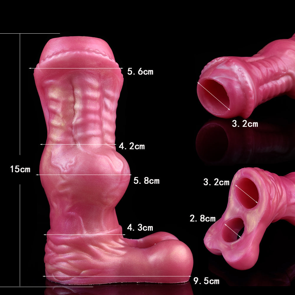 Rose Nœud Cheval Fantaisie Gaine à Pénis