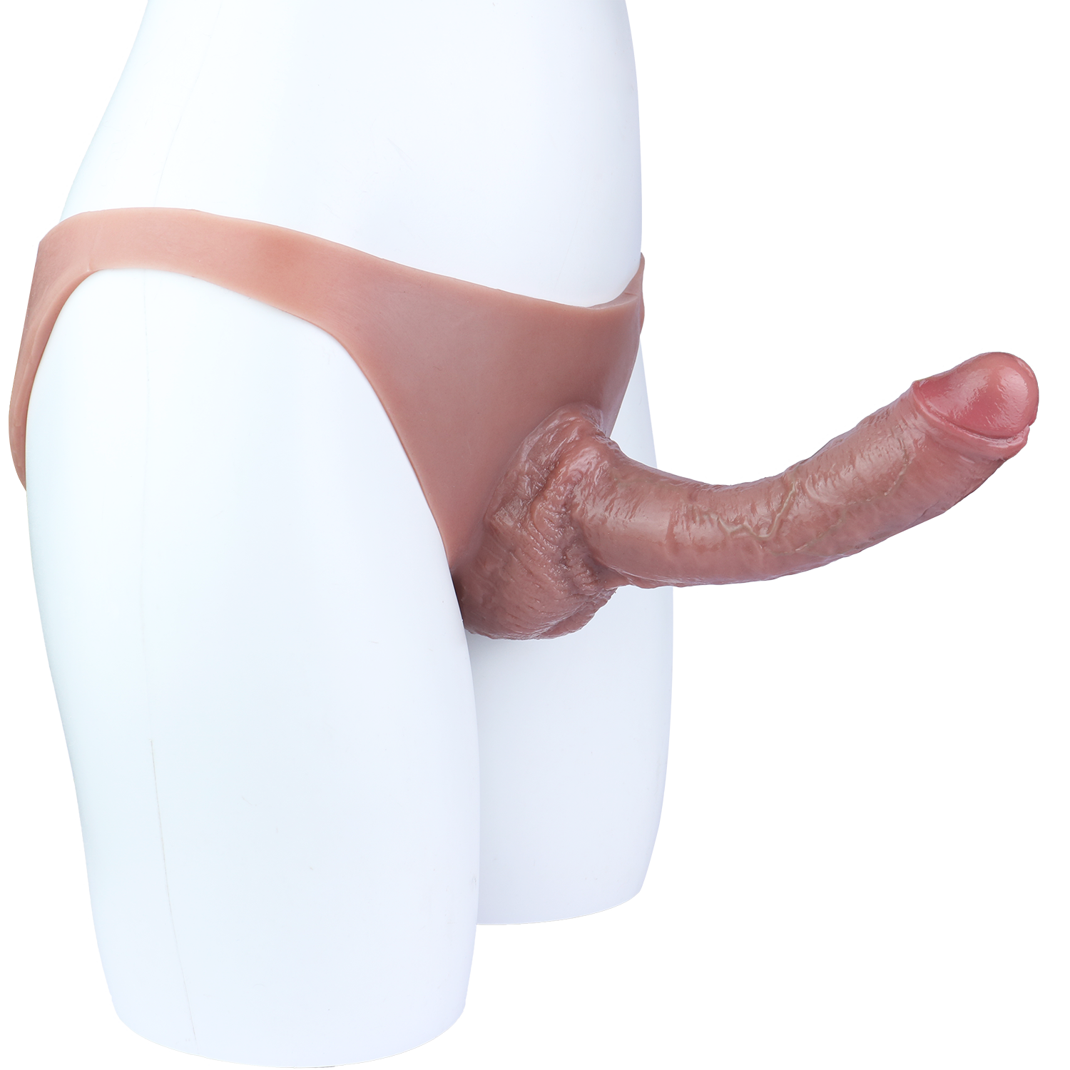 22,5 Cm Culotte Gode Réaliste Épaisse Triangle