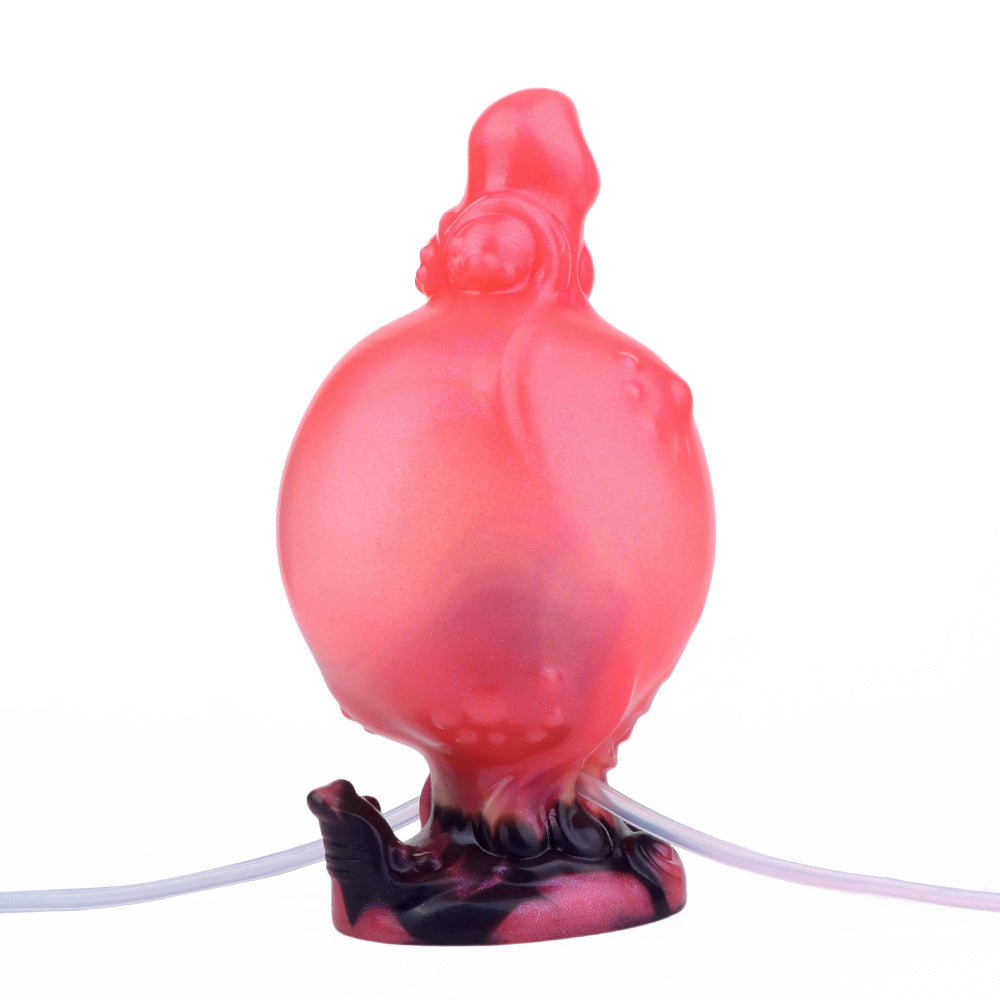Gode Gonflable Monstre Rouge Avec Ejaculateur