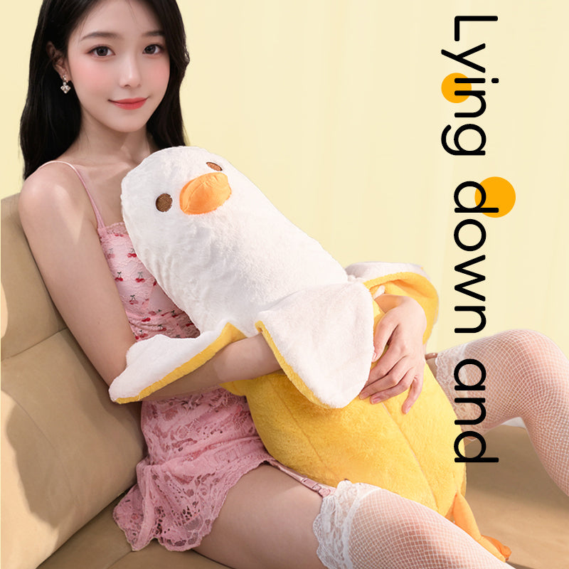 Peluche Canard Banane Discrète Avec Machine à Gode Va-et-vient