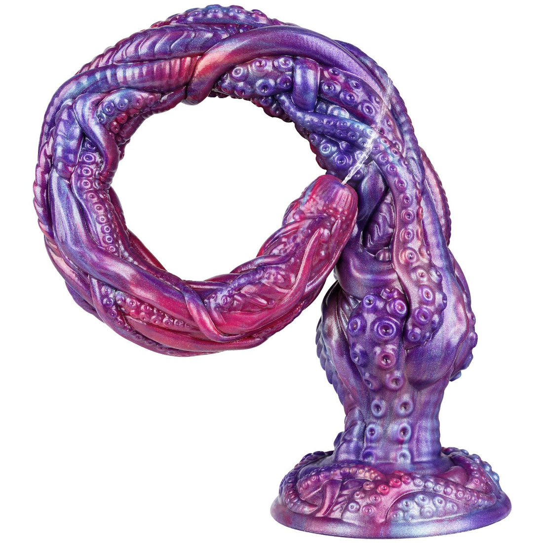 Gode Tentacule Fantasy Violet XXL Éjaculateur 50,5 cm