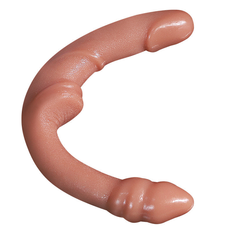 Double Réaliste Souple Gode Ceinture Sans Harnais