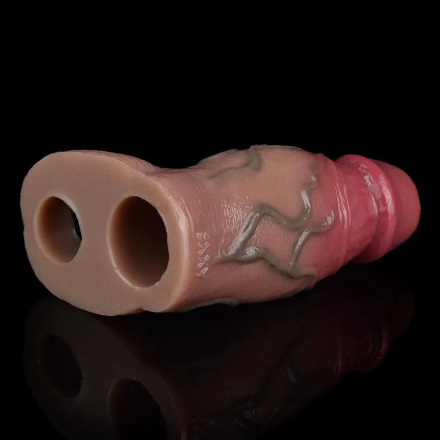 12,5 cm Gaine à Pénis Réaliste Fat Boy en Silicone