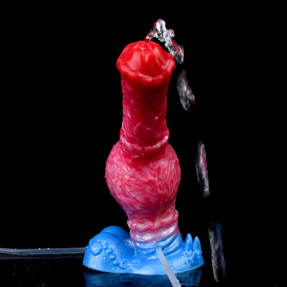 Gode Cheval Gonflable Éjaculateur avec Nœud 21,8 cm