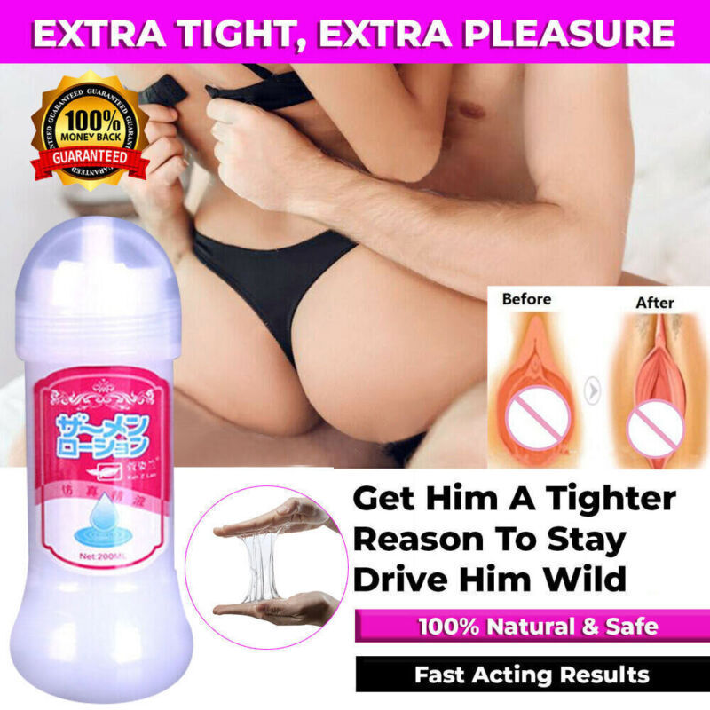 Faux Sperme Liquide Lubrifiant à Base d'eau 200ml