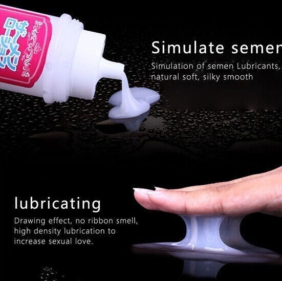 Faux Sperme Liquide Lubrifiant à Base d'eau 200ml