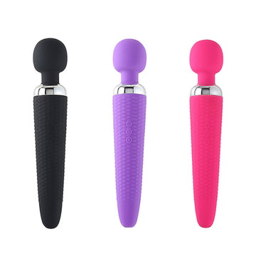Silicone Souple Rotation Vibromasseurs Wand