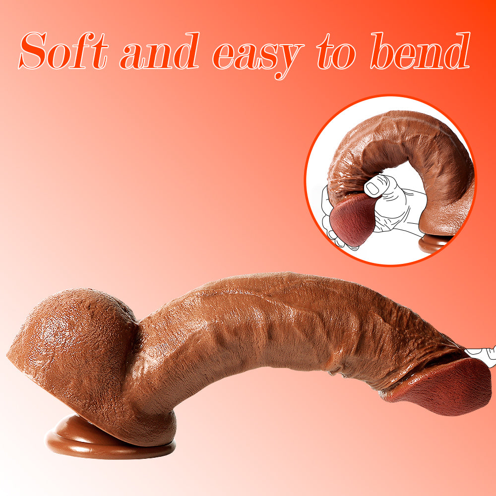 Gode Ultra Réaliste Large Ventouse 31,5 cm