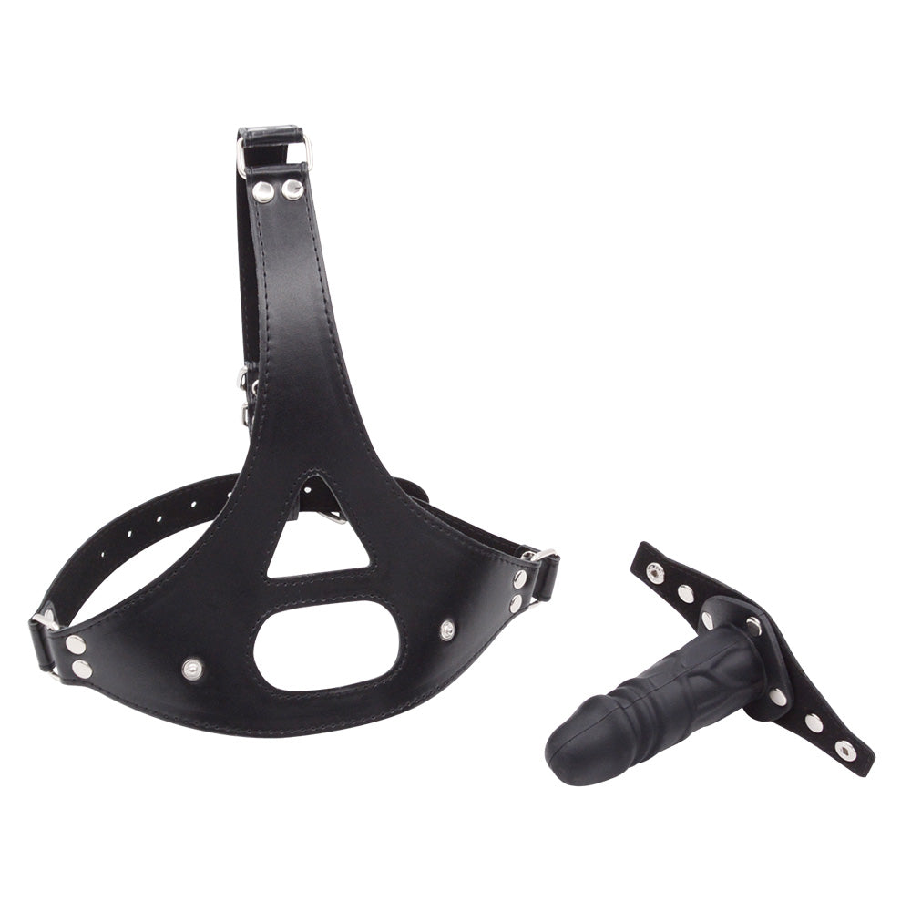 Masque Esclave Gode Bâillon BDSM
