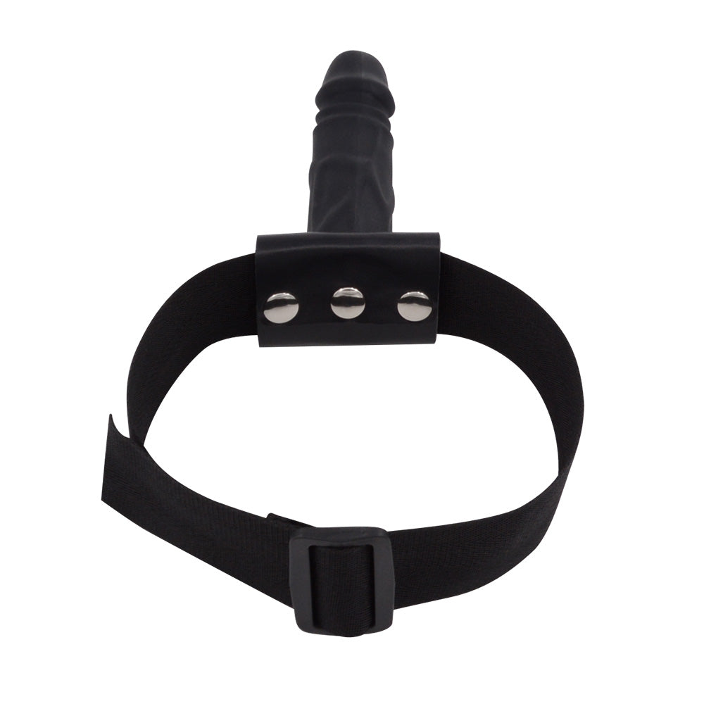 Harnais Mentonnier Avec Gode Multifonction Pour Jeux Faciaux
