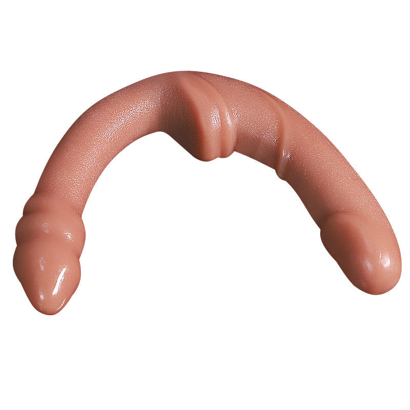 Double Réaliste Souple Gode Ceinture Sans Harnais