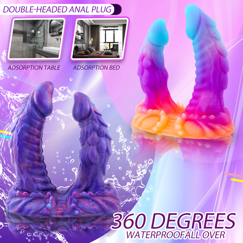 Gode Double Pénétration Monstre Fantasy Dragon 18 cm