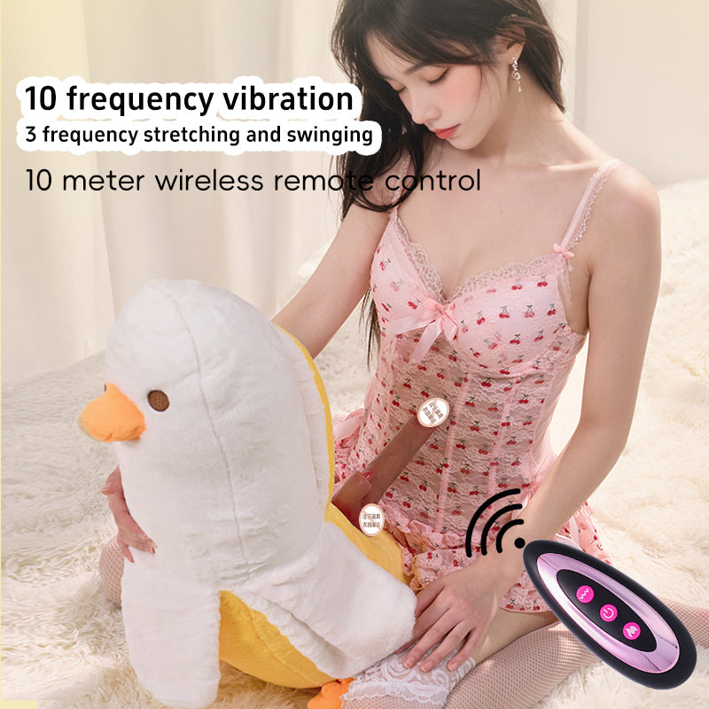 Peluche Canard Banane Discrète Avec Machine à Gode Va-et-vient