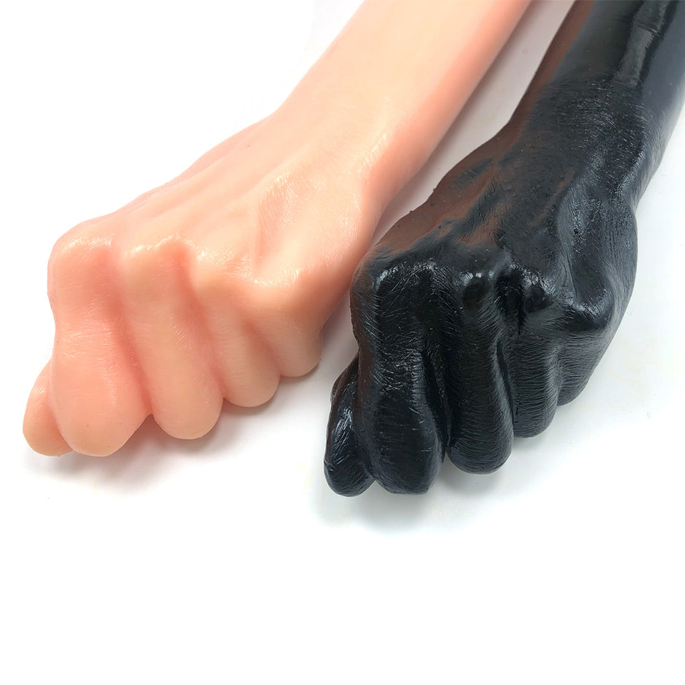 Gode Fist Souple Long 33 cm avec Ventouse