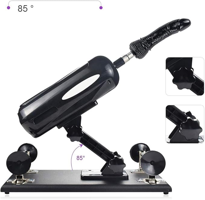 Machine Sexuelle Automatique Unisexe avec 6 Embouts Gode Réglables