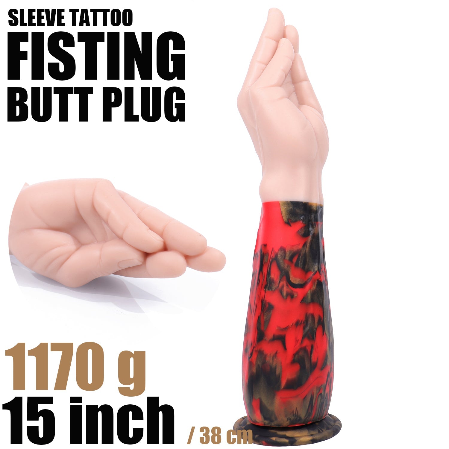 Gode Fist XXL Géant 38,1 cm