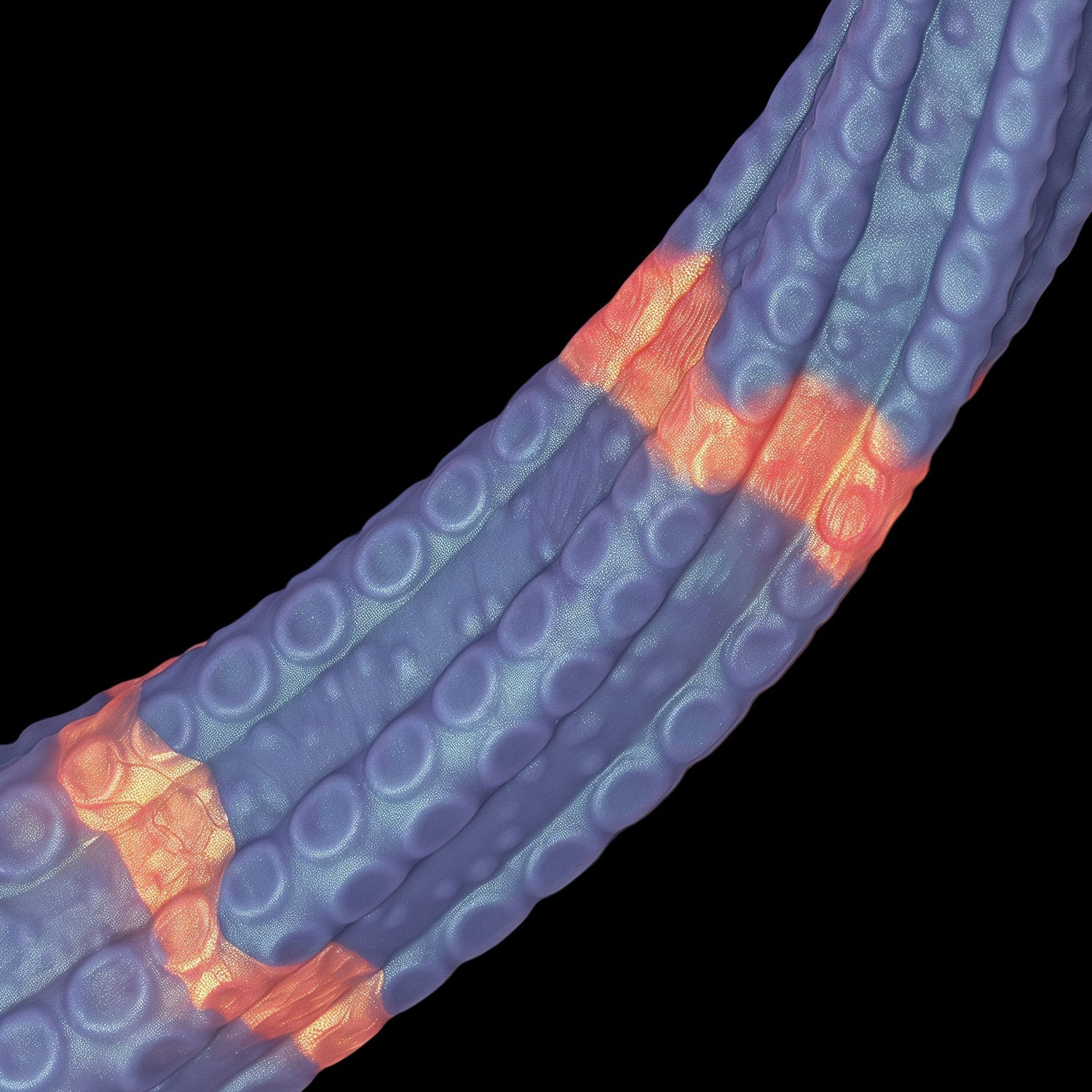 39,5 Cm Gode Tentacule Monstre Géant