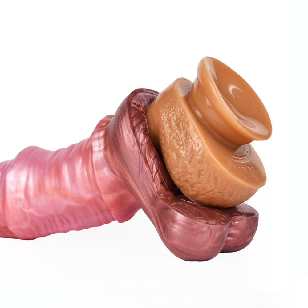 Gaine à Pénis Réaliste En silicone 20 cm Avec Relief Fantasy