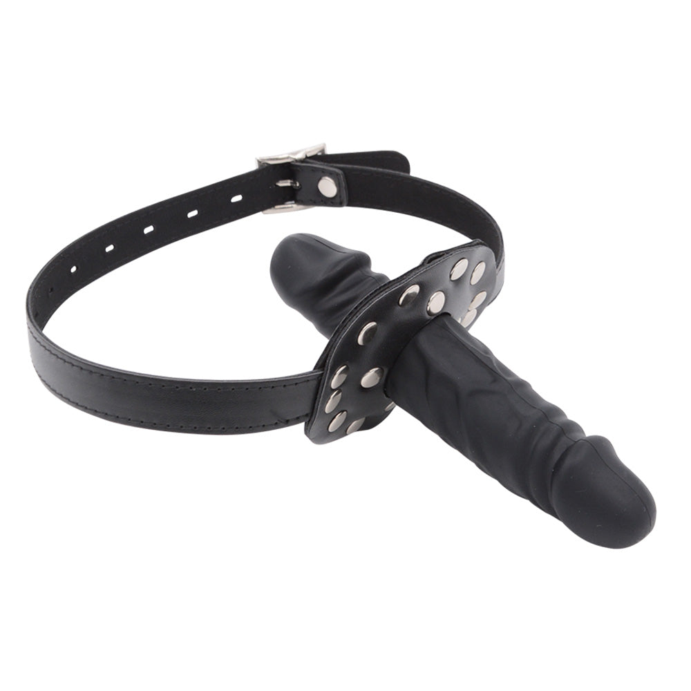 Bâillon Gode BDSM Double Personnalisable pour Bondage