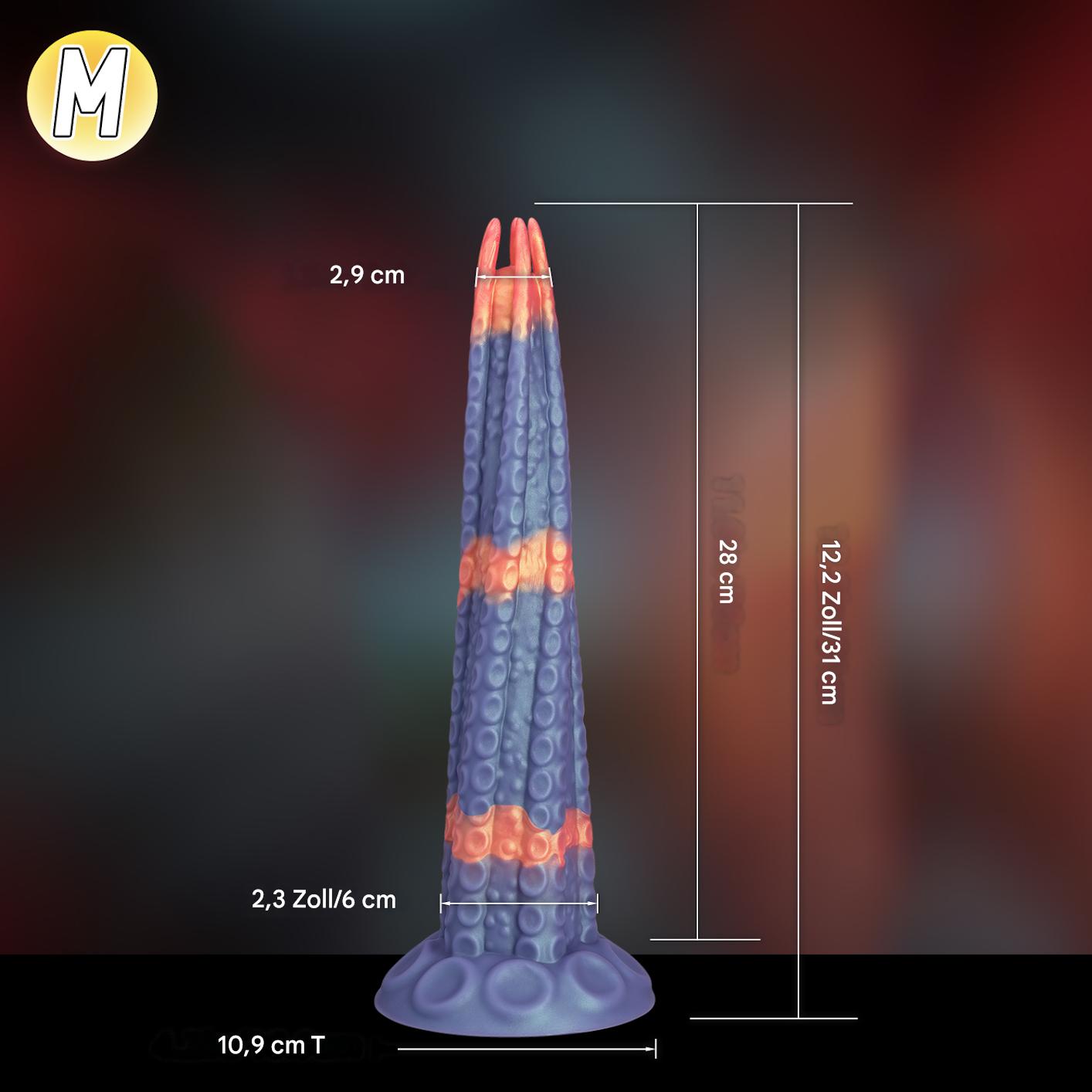 39,5 Cm Gode Tentacule Monstre Géant