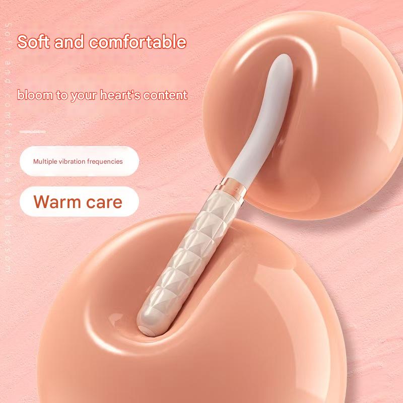 Mini Vibromasseur Blanc Discret Style Stylo